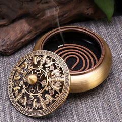 Copper Incense Burner Antique Style Aromatherapy Burner