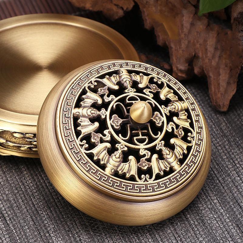 Copper Incense Burner Antique Style Aromatherapy Burner