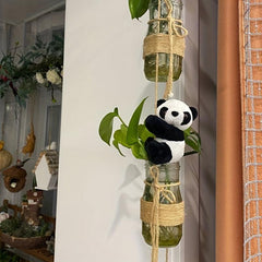 5 Plush Animal Clip-On Panda Clips for Home Office, Teen Room Decor