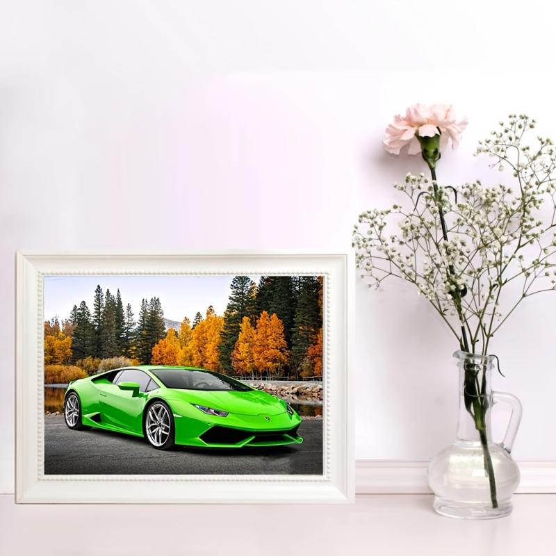 5D DIY Diamond Painting Set Car Embroidery Kits Rhinestone Craft Home Decor