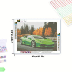 5D DIY Diamond Painting Set Car Embroidery Kits Rhinestone Craft Home Decor