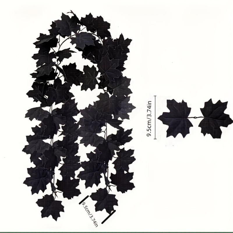 Artificial Maple Leaves Hanging Vine Garland Autumn Decoration