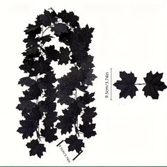 Artificial Maple Leaves Hanging Vine Garland Autumn Decoration