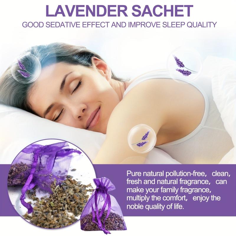French Lavender Sachet Aromatherapy Tablet for Drawers Closets Car Home