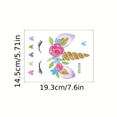 Unicorn Switch Wall Sticker Vinyl Waterproof Bedroom Decor