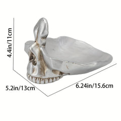 Skull Glasses Holder Gothic Eyewear Stand Home Decor