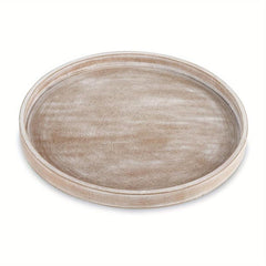 Rustic Wooden Coffee Table Tray Farmhouse Centerpiece Candle Holder Home Decor
