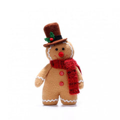 Gingerbread Man Doll Ornament Rag Doll Holiday Party Decor