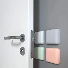 1pc Silicone Door Handle Pad Anti-collision Cartoon Buffer Sticker