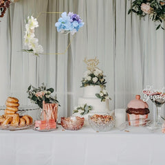 10pcs 20 32 Cm Metal Floral Hoop Centerpiece with Place Card Holders