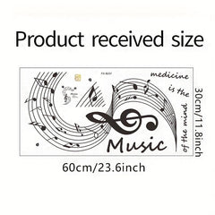 Musical Notes Studio Vinyl Wall Decal