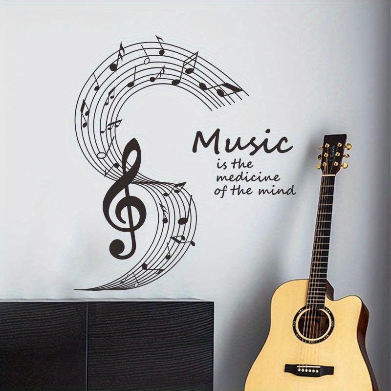 Musical Notes Studio Vinyl Wall Decal