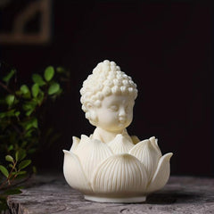 Buddha Lotus Statue Decorative Ornaments for Home, Office, Car