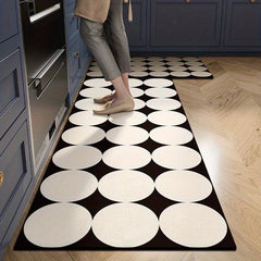 Anti-Slip Diatomaceous Mud Floor Mat - Dirt Resistant Entry Corridor Mat