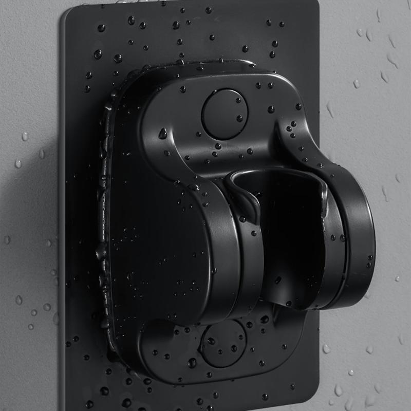1pc Adjustable Shower Bracket with Lotus Fluffy Spray Head Holder