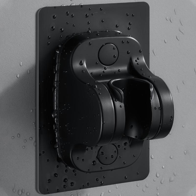 1pc Adjustable Shower Bracket with Lotus Fluffy Spray Head Holder
