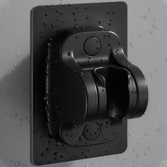 1pc Adjustable Shower Bracket with Lotus Fluffy Spray Head Holder