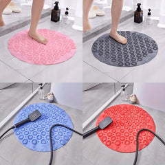 Non Slip Shower Safety Pad for Elderly Soft Washable with Drainage Holes