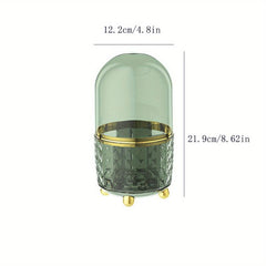 360 Degree Rotating Makeup Brush Storage Box