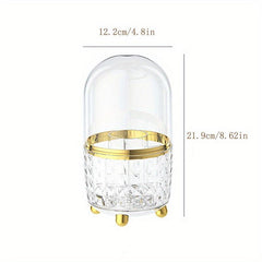 360 Degree Rotating Makeup Brush Storage Box
