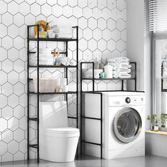 1pc Over The Toilet Storage Rack Bathroom Organizer Over Washing Machine