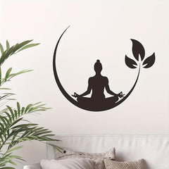 Waterproof Yoga Pattern Wall Decals Removable Self-Adhesive Stickers