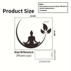 Waterproof Yoga Pattern Wall Decals Removable Self-Adhesive Stickers
