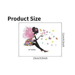Butterfly and Flower Fairy Wall Decals - Adds Magic!