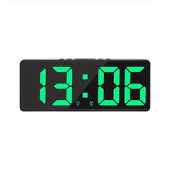 Voice Control Alarm Clock with Temperature Snooze and Night Mode