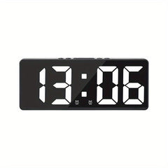 Voice Control Alarm Clock with Temperature Snooze and Night Mode