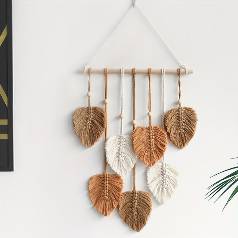 Macrame Jungle Nursery Wall Art Coffee Themed Decor