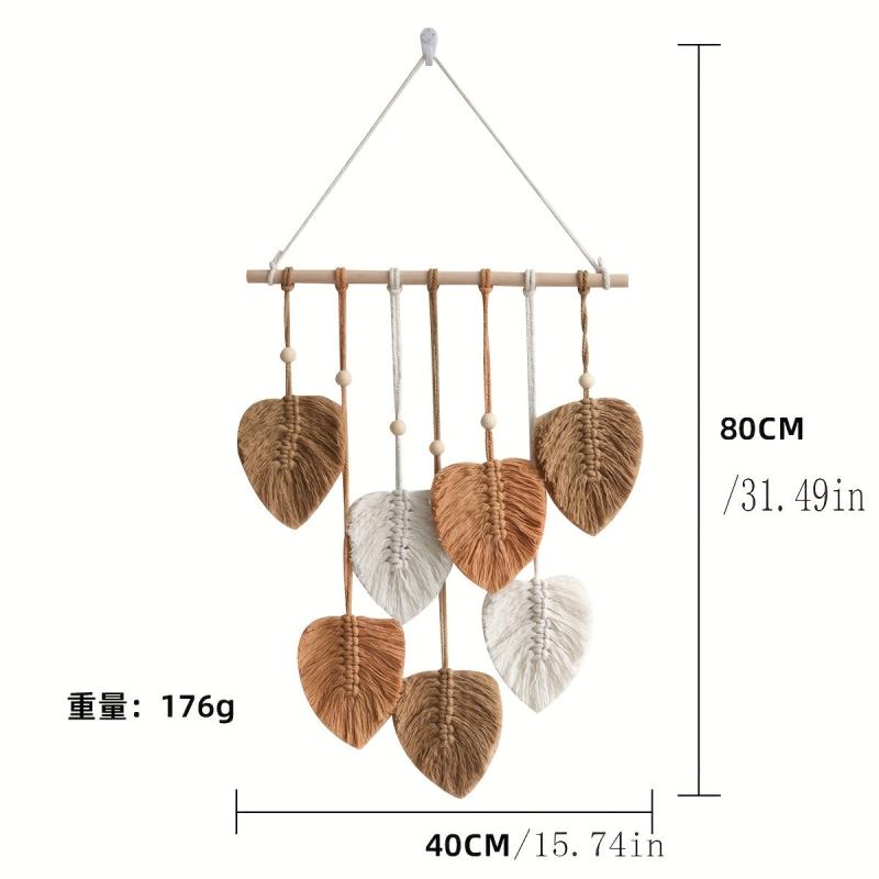 Macrame Jungle Nursery Wall Art Coffee Themed Decor