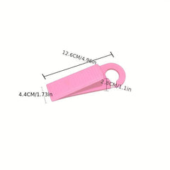 4pcs Rubber Hook Type Door Stoppers Heavy Duty Non Scratching Doorstops