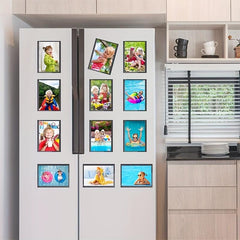 5pcs Magnetic PVC Soft Photo Frame for Home Refrigerator