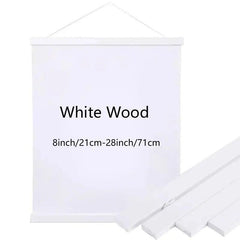 Teak Magnetic Poster Hanger Frame, 1pc
