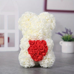 Foam Rose Bear for Valentine's Day Gift