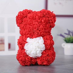 Foam Rose Bear for Valentine's Day Gift
