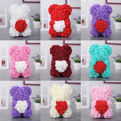 Foam Rose Bear for Valentine's Day Gift
