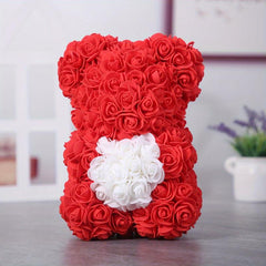 Foam Rose Bear for Valentine's Day Gift
