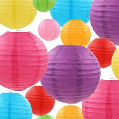 Colorful Lantern Set - 8pcs, 16pcs, 20pcs