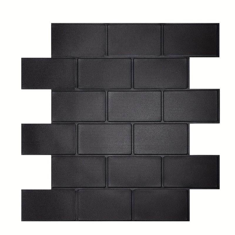 10pcs Tile Stickers Non-slip Kitchen Wall Sticker Self-adhesive Waterproof