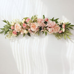 Wedding Arch Flowers Artificial Flower Swag Floral Swag For Ceremony Sign