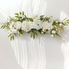 Wedding Arch Flowers Artificial Flower Swag Floral Swag For Ceremony Sign