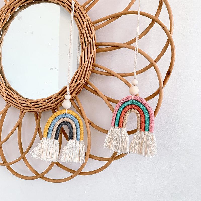 Rainbow Macrame Wall Hanging Adds Style to Any Space