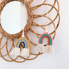 Rainbow Macrame Wall Hanging Adds Style to Any Space