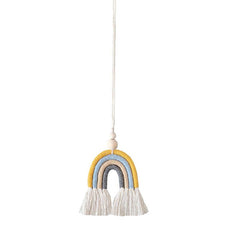 Rainbow Macrame Wall Hanging Adds Style to Any Space