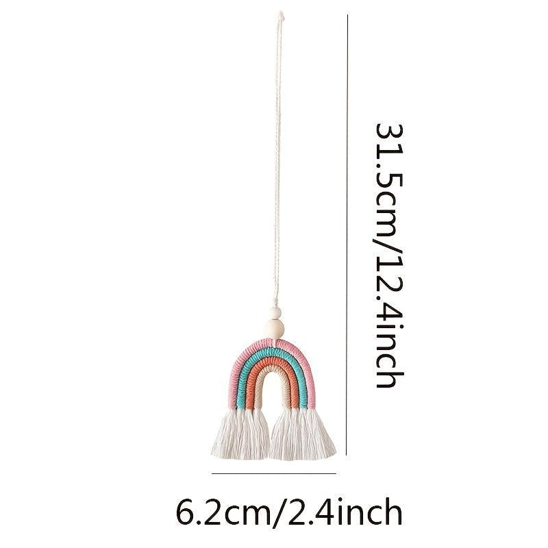 Rainbow Macrame Wall Hanging Adds Style to Any Space