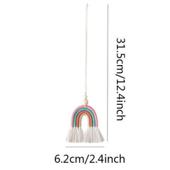 Rainbow Macrame Wall Hanging Adds Style to Any Space