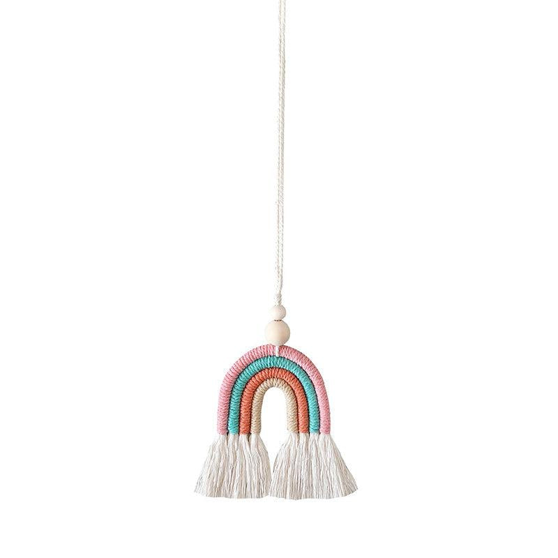 Rainbow Macrame Wall Hanging Adds Style to Any Space