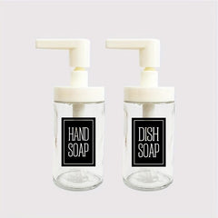 Vinyl Hand Soap Label Sticker for Bottle Decor